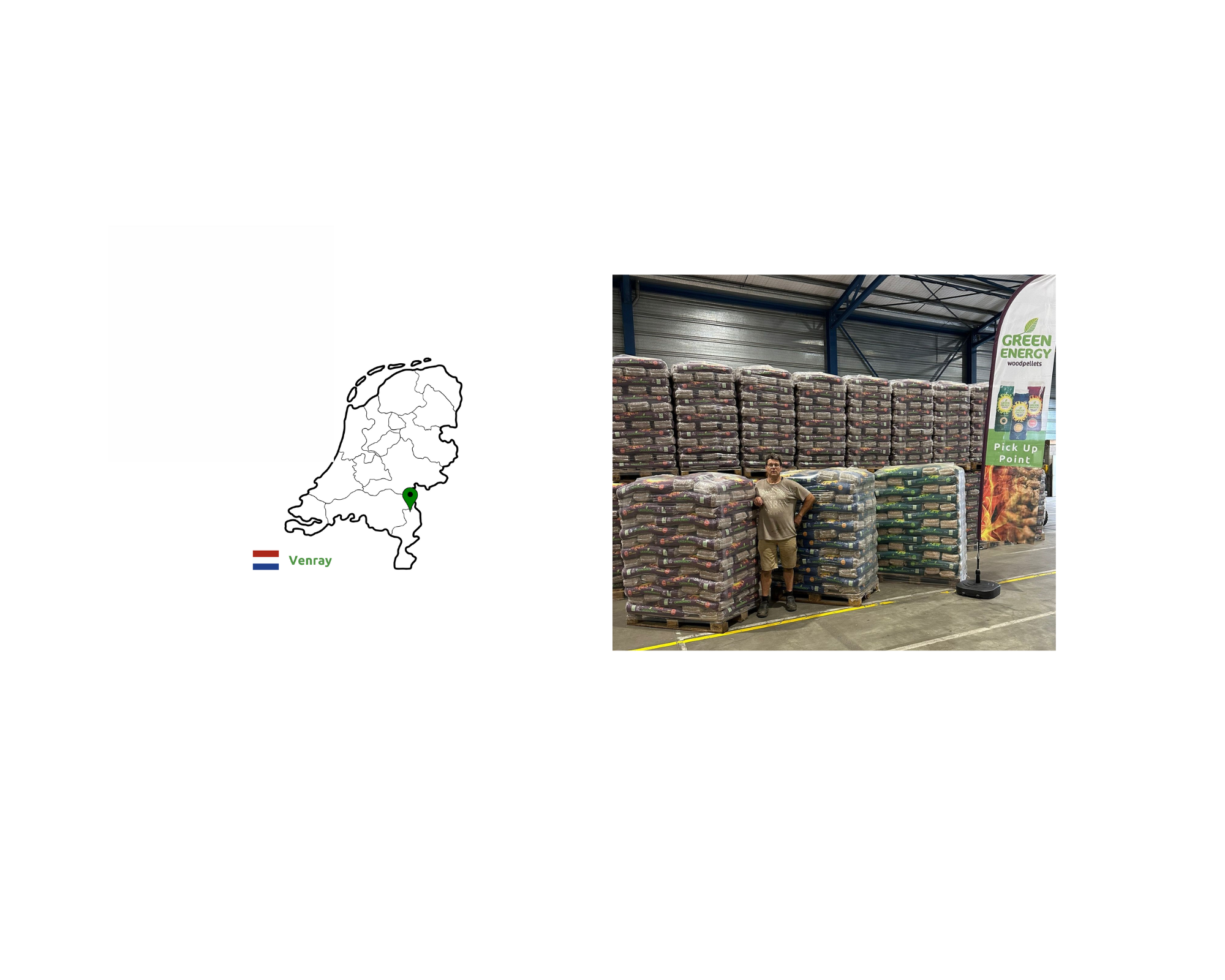 Houtpellets Venray, houtpellets fabriek, houtpelletsfabriek, pallet pellets, houtpellets, pellets, pelletkorrels, houtkorrels, woodpellets, Green Energy Woodpellets, bruine pellets, witte pellets, pelletkachel, houtpellets ophalen, houtpellets afhalen